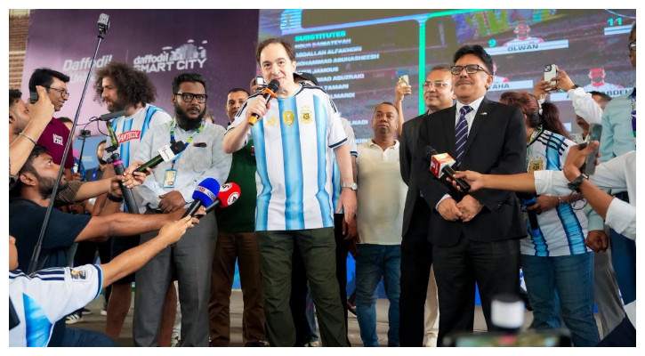 আর্জেন্টিনা-ফ্রান্স ফাইনাল দেখতে চান আর্জেন্টিনার রাষ্ট্রদূতের